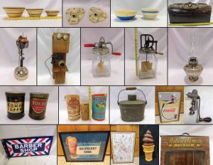 10/20 Antiques – Lighting – General Store – Advertising – Ephemera – Pottery  – Delfta Blue – Lanterns – Ice Cream Shoppe – Medical Quackery