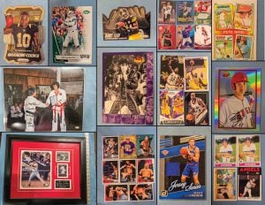 2/18 Sports Memorabilia * Nice Collection * Football * Basketball * Elvis * Baseball