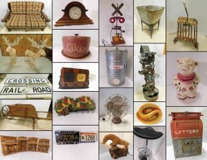 2/18 Advertising – Cookie Jars – Jewelry – Crafts – Books – Holiday – Antiques – Rail Road – Décor